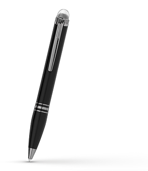 Шариковая ручка Montblanc Starwalker Ultra Black Resin  126362