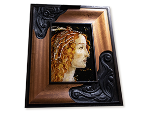 ПАННО «Портрет молодой женщины Мануфактура   EM-PAN-PORTRET-W