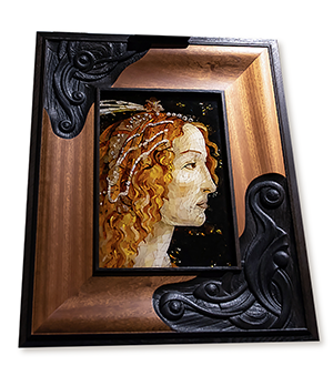 ПАННО «Портрет молодой женщины Мануфактура   EM-PAN-PORTRET-W ПАННО «Портрет молодой женщины Мануфактура   EM-PAN-PORTRET-W