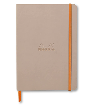 Записная книжка в мягкой облож Rhodia Rhodiarama А5 точка 90г пыльная роза  117439C Записная книжка в мягкой облож Rhodia Rhodiarama А5 точка 90г пыльная роза  117439C