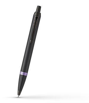 Ручка шариковая Parker Parker IM Vibrant Rings Flame Amethyst Purple PVD  2172951 Ручка шариковая Parker Parker IM Vibrant Rings Flame Amethyst Purple PVD  2172951