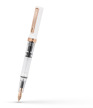 Перьевая ручка F TWSBI TWSBI ECO White RoseGold  M7447710