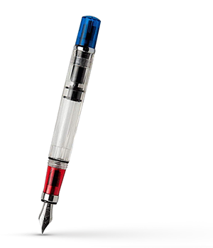 Перьевая ручка EF TWSBI TWSBI Diamond 580 RBT, Сине-красный  M7446050
