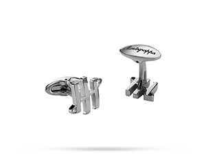 Запонки Montegrappa AMBIGRAM в форме монограммы 