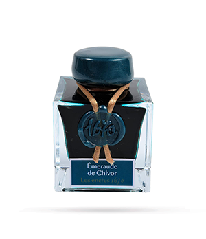 Чернила Herbin Herbin Prestige 1670,50мл,сине-зел зол блестки  15035JT Чернила Herbin Herbin Prestige 1670,50мл,сине-зел зол блестки  15035JT