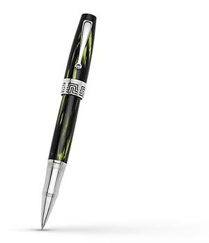 Чернильная ручка Montegrappa Extra 1930 черно-зеленая  ISEXTRCC