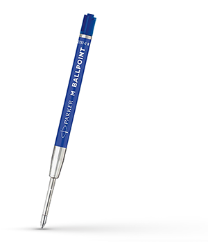 Стержень Parker шариковый синий 1,0мм  2шт в блистере  2166544