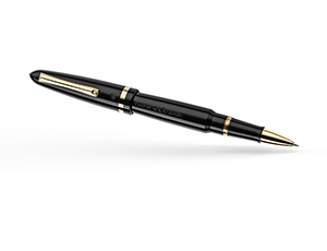 Чернильная ручка Montegrappa VENETIA черная смола, позолота  ISVENRAC