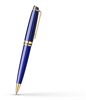 Шариковая ручка Waterman EXPERT Blue Lacquer GT  2093763