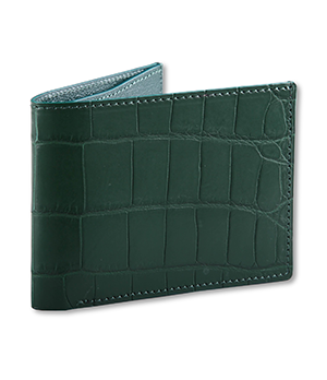 Бифолд из кожи крокодила Kansory   A0958VG45 Бифолд из кожи крокодила Kansory   A0958VG45