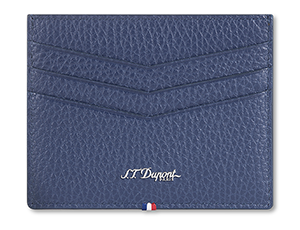 Чехол для к/карт S.T. Dupont LINE D CAPSULE Grained т-синяя  193204