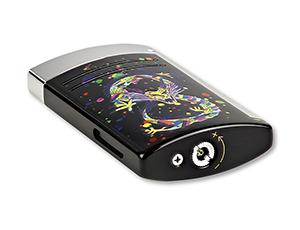 Зажигалка S.T. Dupont Дракон черная  20177