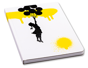 Тетрадь Pininfarina Banksy Улетающая девочка  PNF1421BSKBA