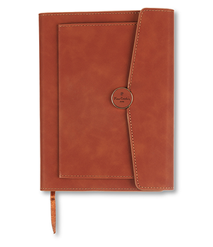 Записная книжка Pierre Cardin Pierre Cardin коричневый 22х16х3см  PCH108-1-3