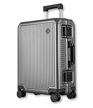 Чемодан 4-х колесный Echolac темно-серый  1119T1148921250