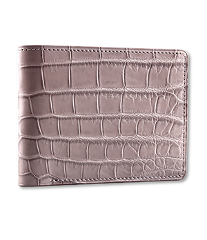 ПОРТМОНЕ Kansory комбинированное 6CC крокодил бежевое  A0934L