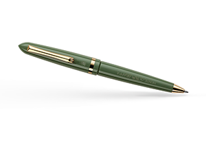 Шариковая ручка Montegrappa VENETIA зеленая смола, позолота  ISVENBAG-2