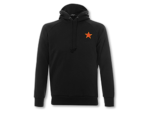 Толстовка на молнии Gourji Отличник черная S  822477-S