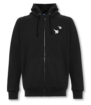 Толстовка на молнии Gourji Башни Кремля черная M  822226-M