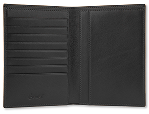 Обложка для документов Gourji Башни Кремля черная  614226 BLK