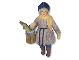 Ватная игрушка Новогодние игрушки Иван  ВИ18