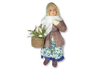 Ватная игрушка Новогодние игрушки Марушка  ВИ19