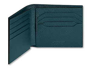 Бумажник Montblanc MB Sartorial  8cc кипрский синий  198874