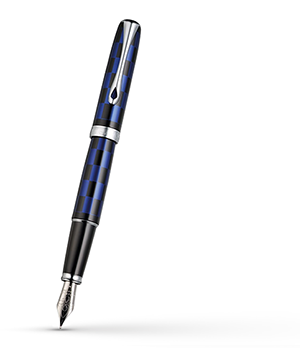 Перьевая ручка м Diplomat EXCELLENCE A ROME BLACK WHITE  D20000919