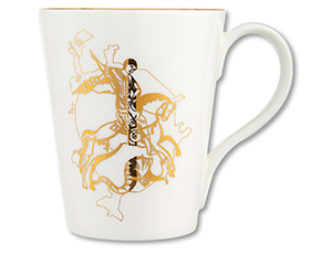 Чайная кружка Gourji Святой Георгий белый  433538