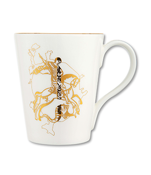 Чайная кружка Gourji Святой Георгий белый  433538