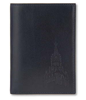 Обложка для документов Gourji Башни Кремля синяя  614226/BLUEd Обложка для документов Gourji Башни Кремля синяя  614226/BLUEd