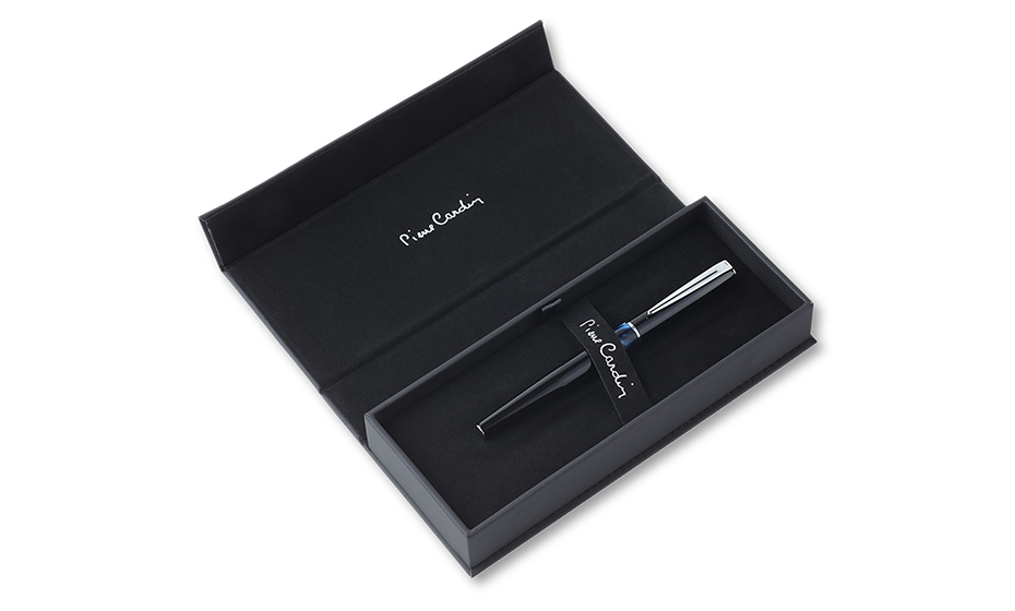 Перьевая ручка F Pierre Cardin Libra черный корпус, синяя вставка  PC3400FP-02 PC3400FP-02 