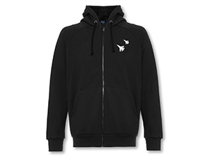 Толстовка на молнии Gourji Башни Кремля черная L  822226/BLK-L