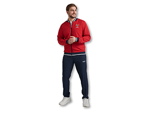 КОСТЮМ МУЖСКОЙ 54 RUSTEAM красный (94% полиэстер, 6% лайкра)  15M-RT-1743/54