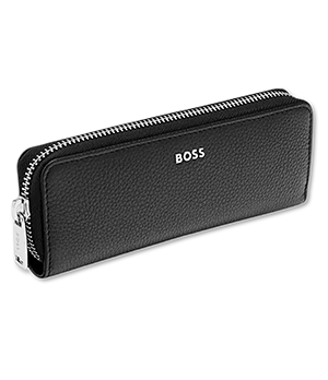 Чехол для ручек Hugo Boss Classic Grained черный  HLU417A Чехол для ручек Hugo Boss Classic Grained черный  HLU417A