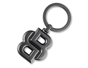 Брелок для ключей Hugo Boss Double B Matt Gun  HAK567D