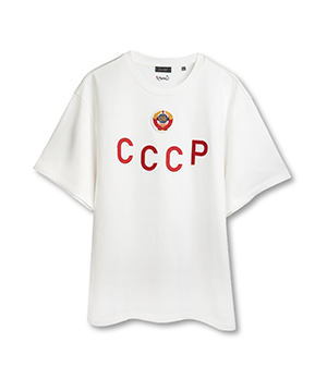 Футболка СССР Gourji белая L  824578-L Футболка СССР Gourji белая L  824578-L