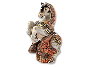 Статуэтка De Rosa Конь с красным седлом  F258G