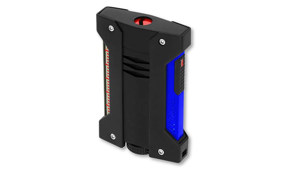 Зажигалка S.T. Dupont DEFI EXTREME Fluo, ярко-синий лак на клавише  21416 21416 
