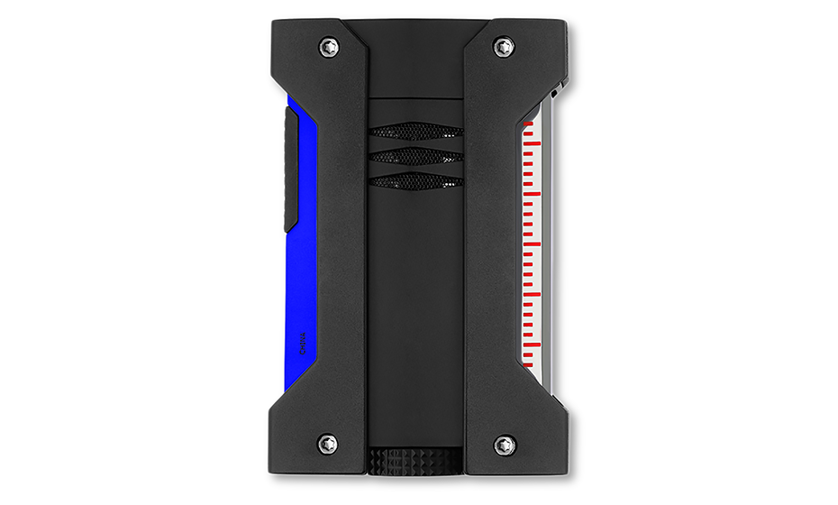 Зажигалка S.T. Dupont DEFI EXTREME Fluo, ярко-синий лак на клавише  21416 21416 