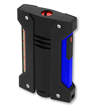 Зажигалка S.T. Dupont DEFI EXTREME Fluo, ярко-синий лак на клавише  21416