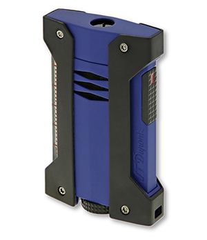 Зажигалка S.T. Dupont DEFI EXTREME, синий/черный матовый лак  21461