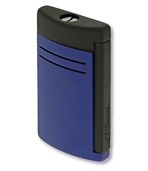 Зажигалка MAXIJET S.T. Dupont матовый синий/черный лак  20161