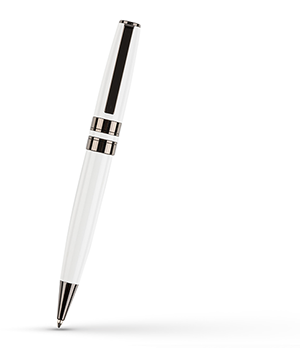 Шариковая ручка Pierre Cardin Pierre Cardin NOUVELLE, латунь, белый  PC2322BP