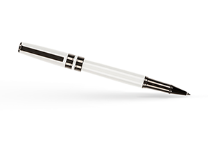 Чернильная ручка Pierre Cardin Pierre Cardin NOUVELLE, латунь, белый  PC2322RP