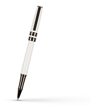 Чернильная ручка Pierre Cardin Pierre Cardin NOUVELLE, латунь, белый  PC2322RP