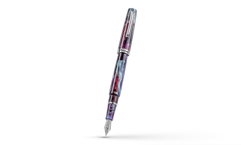 Перьевая ручка F Montegrappa VENETIA TARVISIUM  фиолетово-синяя  ISVEN2A_006 ISVEN2A_006 