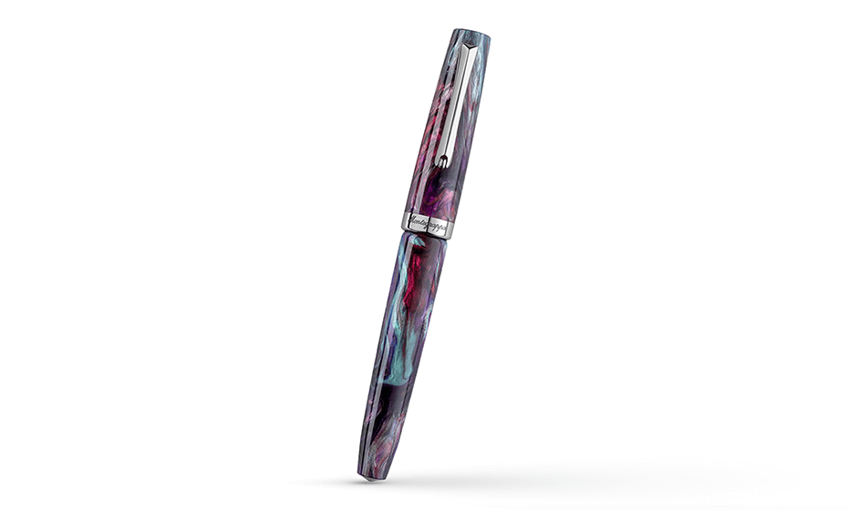 Перьевая ручка F Montegrappa VENETIA TARVISIUM  фиолетово-синяя  ISVEN2A_006 ISVEN2A_006 