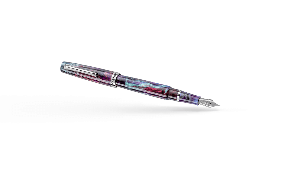 Перьевая ручка F Montegrappa VENETIA TARVISIUM  фиолетово-синяя  ISVEN2A_006 ISVEN2A_006 