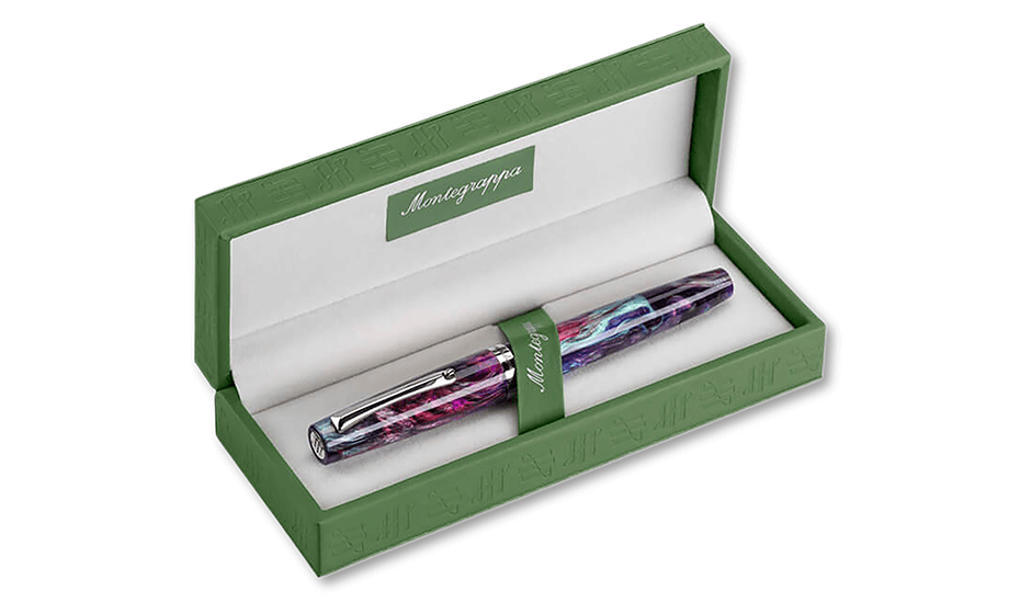 Перьевая ручка F Montegrappa VENETIA TARVISIUM  фиолетово-синяя  ISVEN2A_006 ISVEN2A_006 